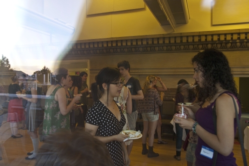 Writing Hall/House Welcome Reception Fall 2012